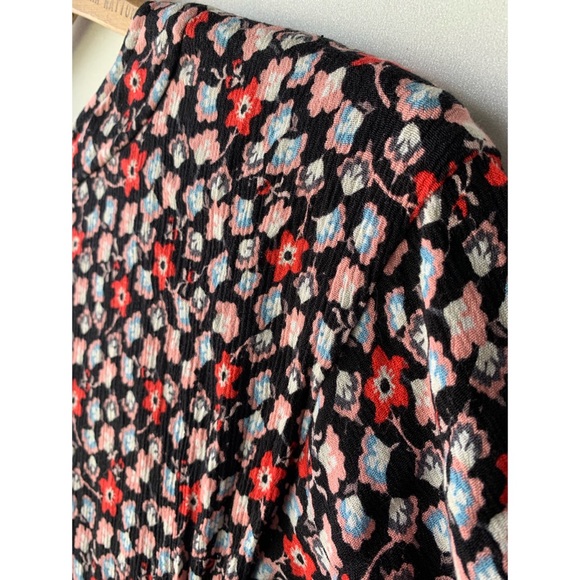 COPY - Guess | black and flower print jumper/ romper - Picture 12 of 16